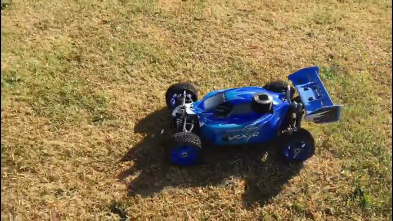 Circle Speed Runs With VRX Nitro RC Buggy 1/8 Scale
