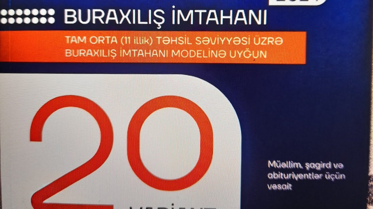 DİM 20 SINAQ TOPLUSU.11 İLLİK SINAQ 2 İZAHI  #buraxilisimtahani #ingilisdili #exam #grammar