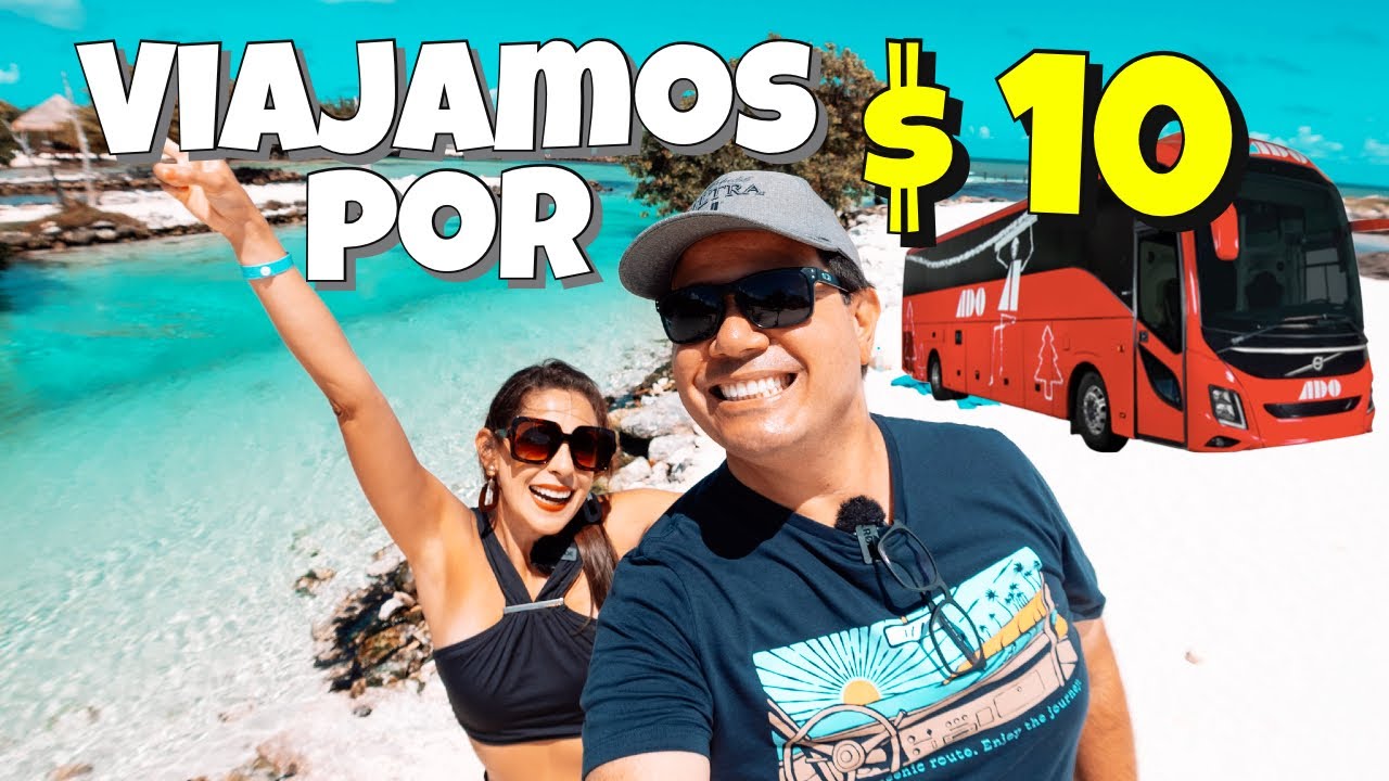 🔴De CANCUN a PLAYA Del CARMEN (Lo más económico) Aeropuerto a Playa | Zorito y Doug