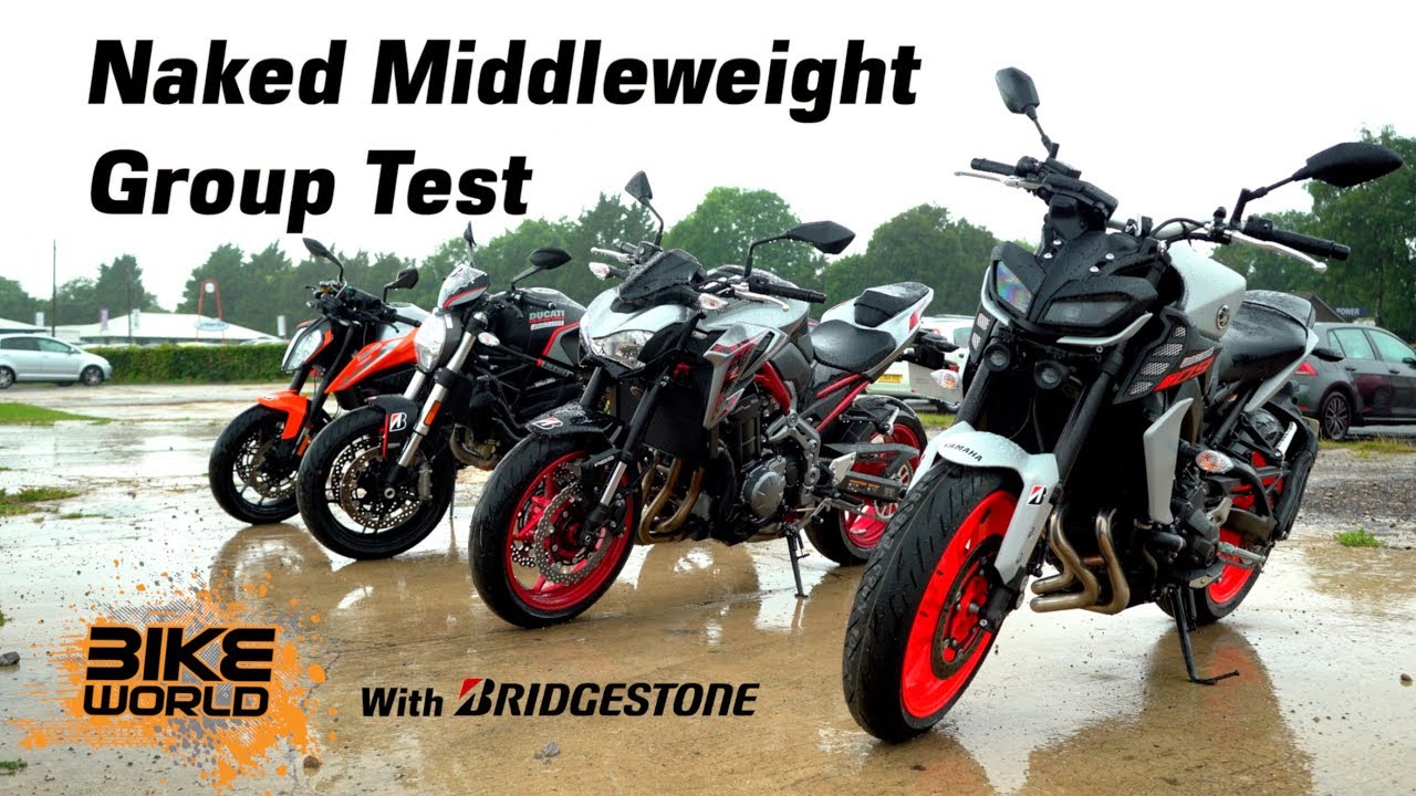 2019 Naked Middleweight Bike Group Test | 4K
