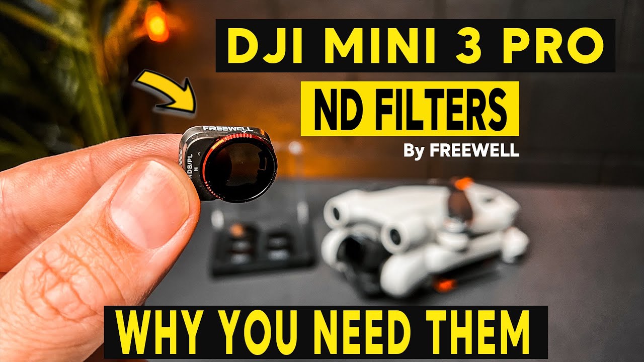 Фильтры нейтральной плотности DJI MINI 3 Pro — почему они вам НУЖНЫ!