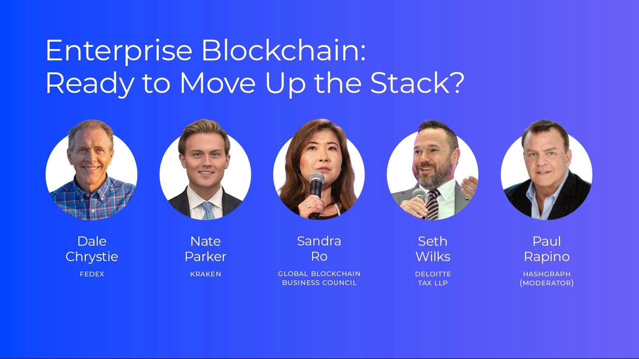 Enterprise Blockchain: Ready to Move Up the Stack | HederaCon 2026