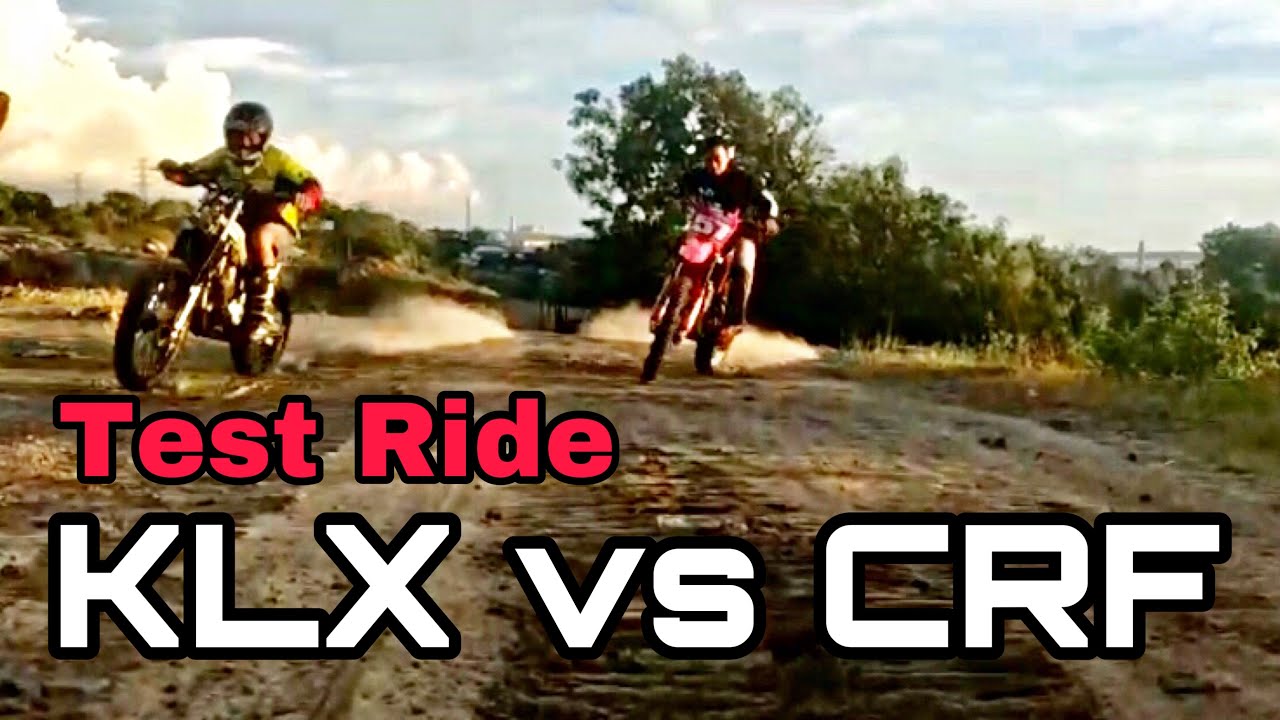 Test Ride KLX vs CRF | Matic Trail | Sirkuit Bogart Pare-Pare