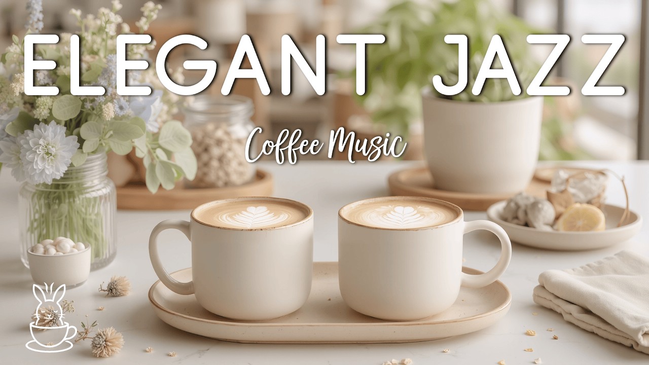 Coffee Jazz Music ☕ Soft Bossa Nova & Elegant Cafe Music for Study, Focus & Positive Vibes