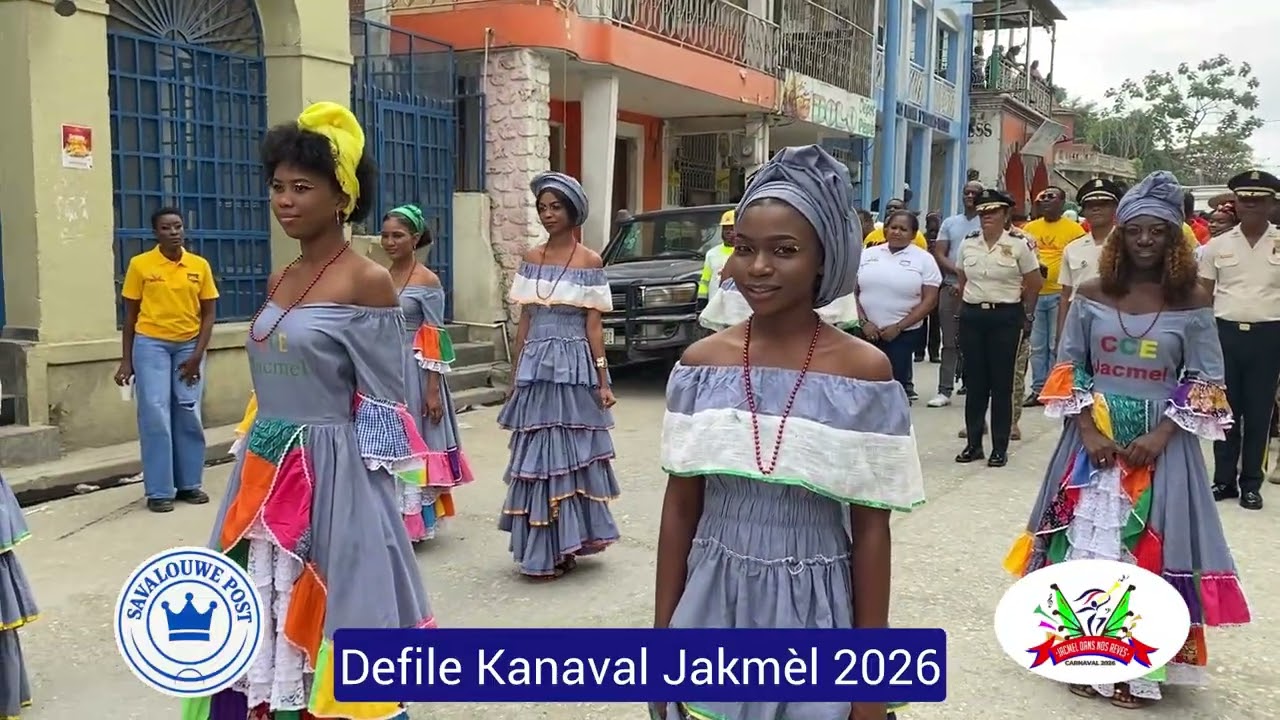 Defile lansman Kanaval Jakmèl jou kite dimanche 18 janvier #2k26 #carnaval #jacmel #band #rara 