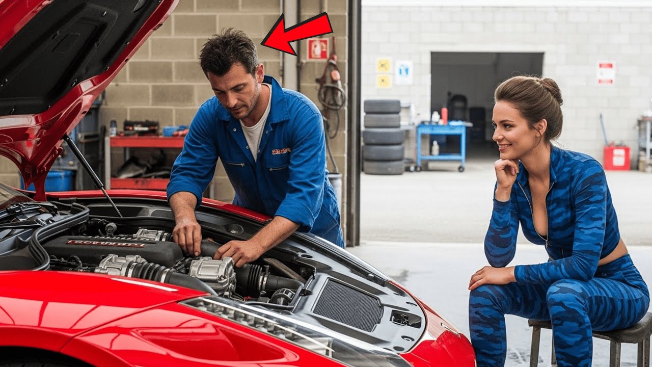 «Si Tu Me Répares La Ferrari En 10 Minutes, Je Te Donne Une Chance» Jusqu’à Ce Qu’Il La Surprenne…