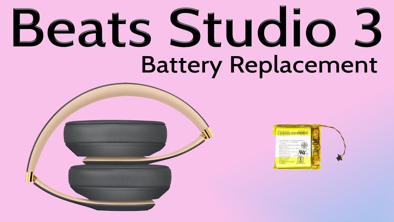 How To Replace The Battery In Beats Studio 3 Wireless | Step-By-Step Repair Tutorial