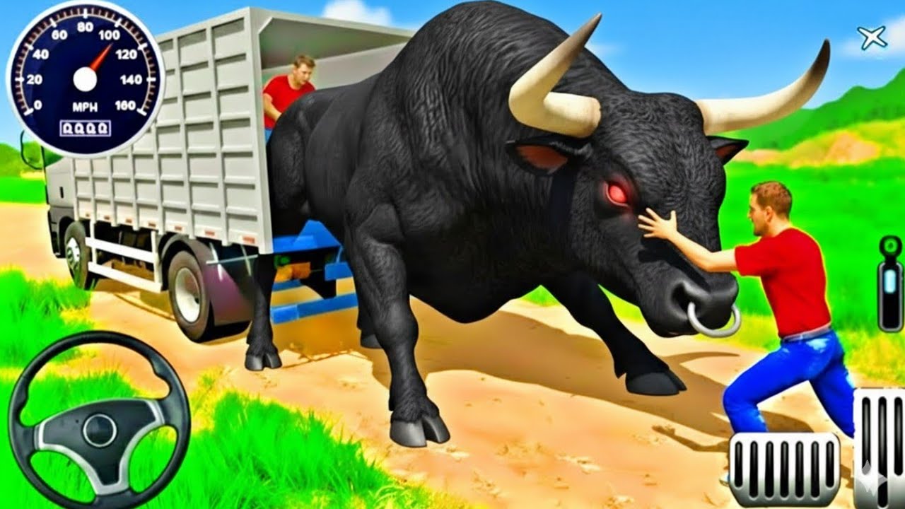 Animal Cargo Truck Driving Game 3D - Animal Transport Cargo Truck 2024 - Android Gameplay