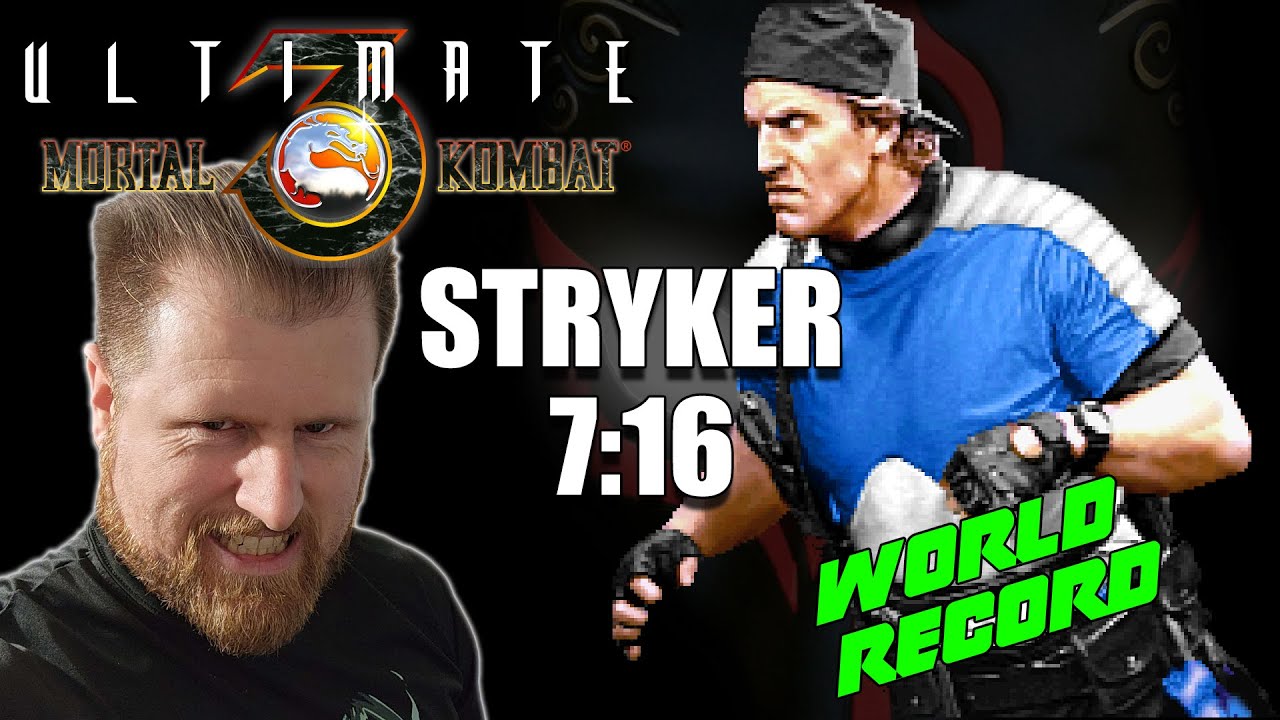 Ultimate Mortal Kombat 3 Speedrun - Stryker - 7:16 [WORLD RECORD]