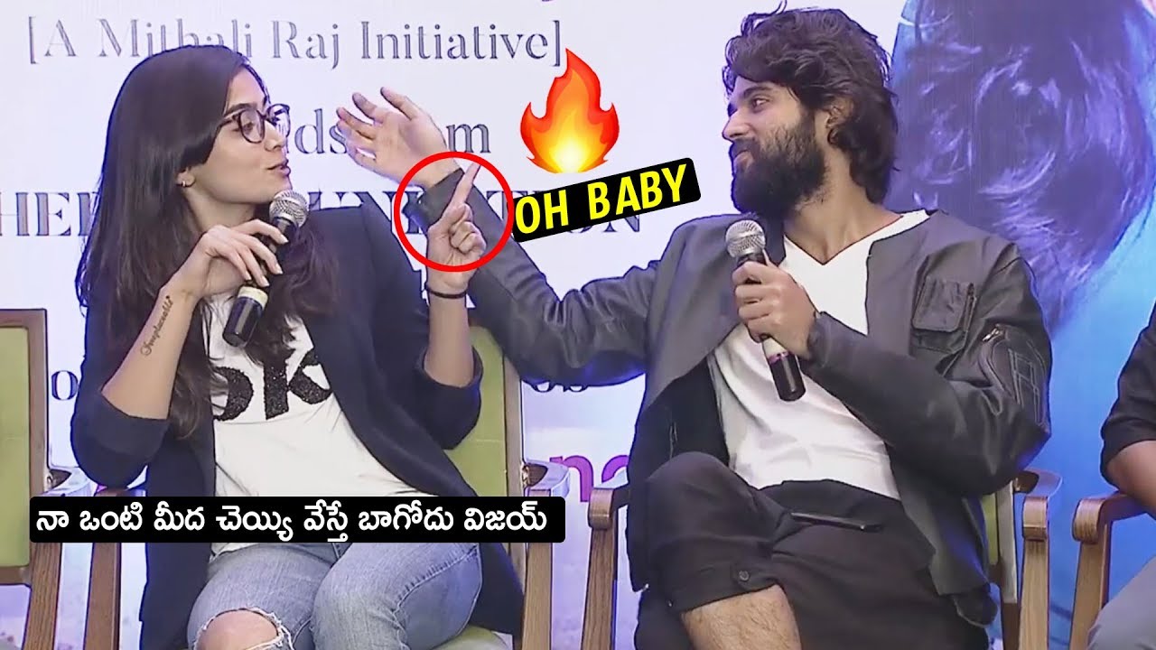 Rashmika Mandanna Funny Comments on Vijay Devarakonda | Dear Comrade Team Interaction With Childrens