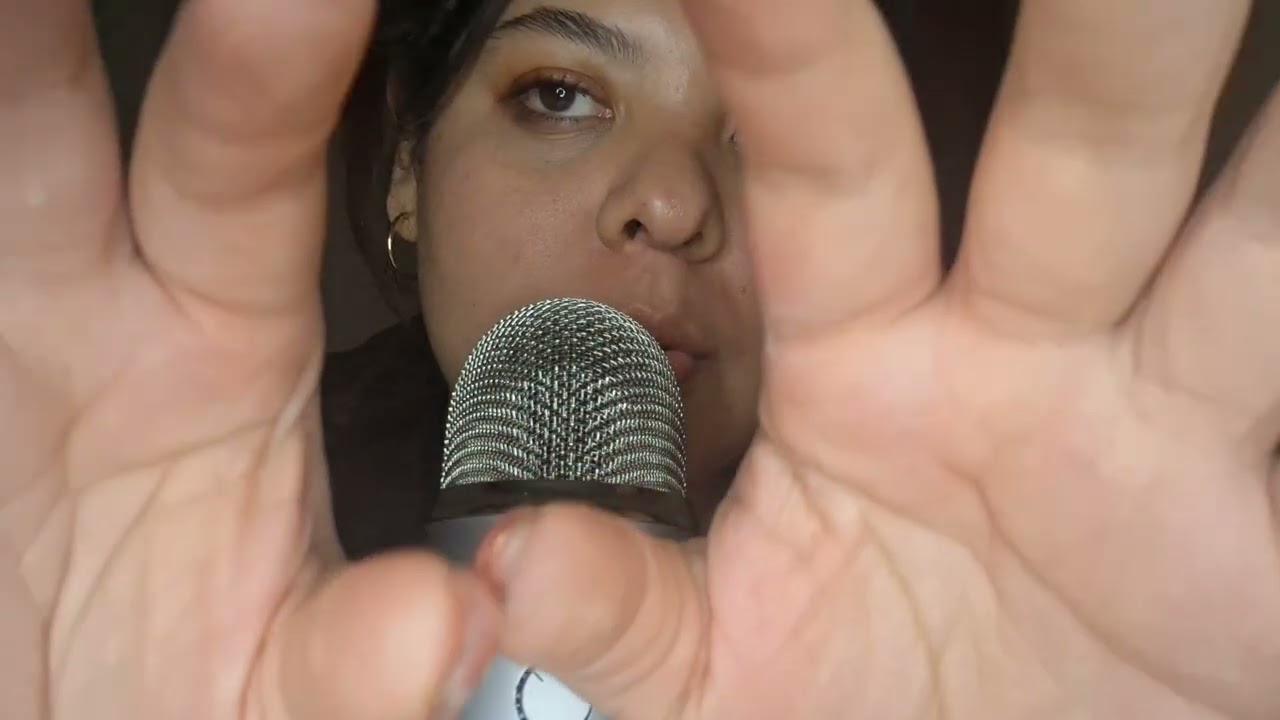 Cerquita del mic, inaudible, sonidos de boca y Mic scratching | ASMR
