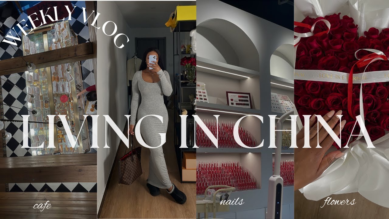 WEEKLY VLOG | GETTING MY NAILS DONE | FLOWER DELIVERY | CAJUN CHICKEN PASTA | GROCERY SHOPPING