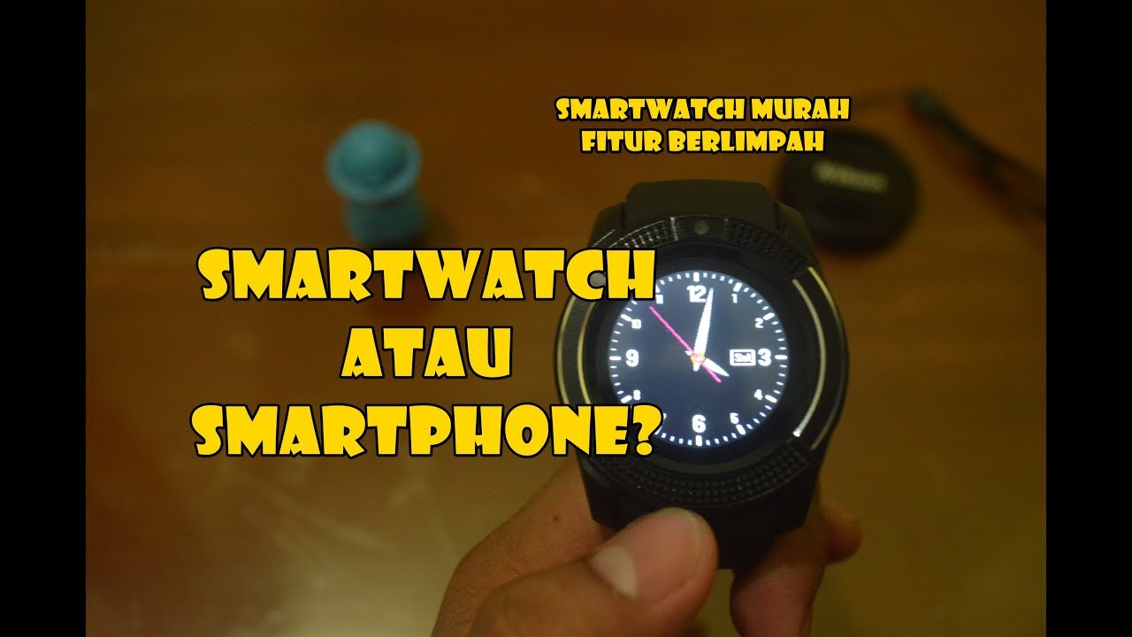 SMARTWATCH V8 UNBOXING & REVIEW INDONESIA