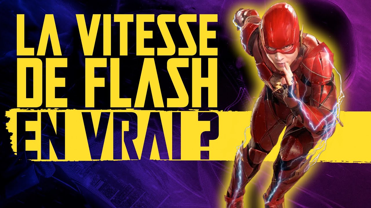 La VITESSE de FLASH en vrai, ça donne quoi ?