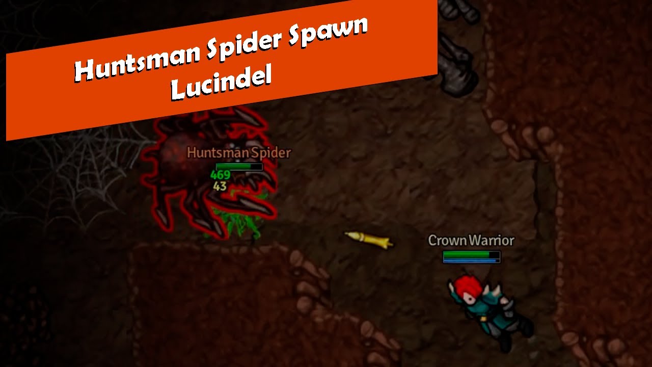 #Medivia - Huntsman Spider Task in Lucindel | Royal Archer