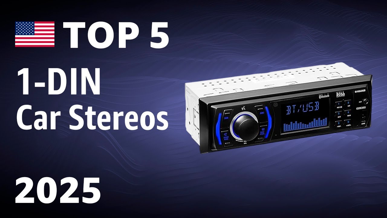TOP&mdash;5. Best 1-DIN Car Stereos (Bluetooth, DAB+, CD, USB) 2025