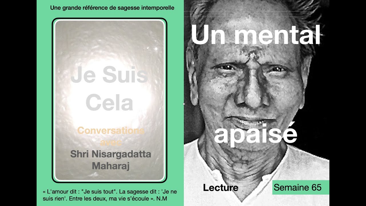 Je suis Cela 65 : Un mental apaisé