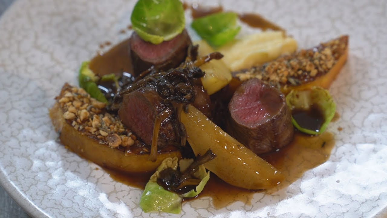 Seared Venison Loin