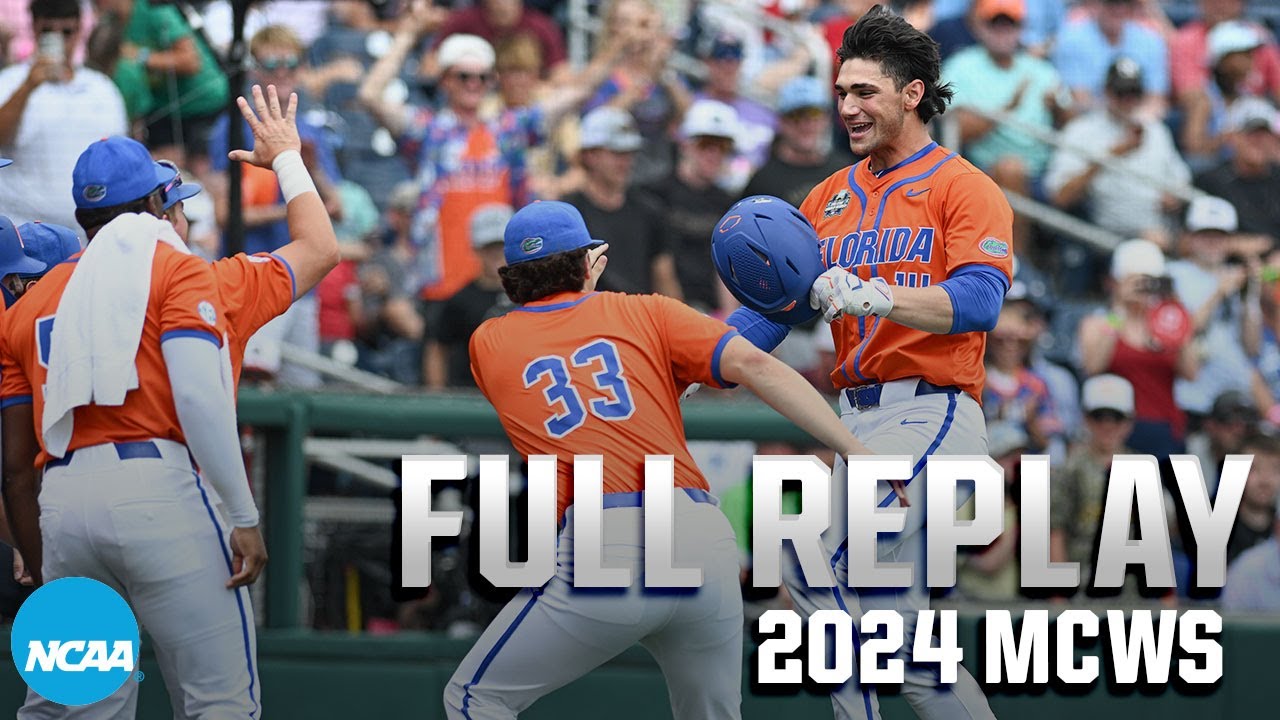 Florida vs. NC State: 2024 Men's College World Series (June 17) | FULL REPLAY