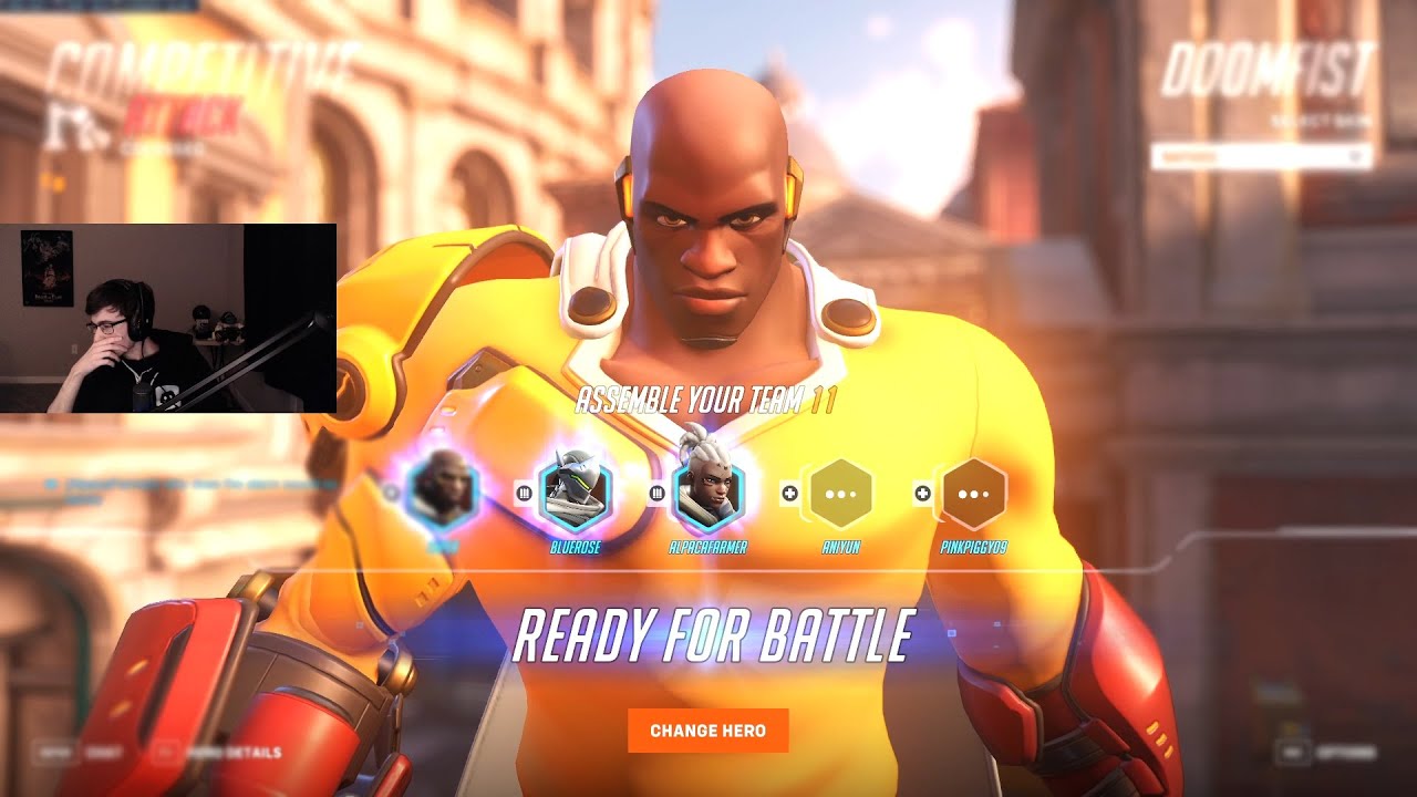 SUPER TOP 500 DOOMFIST GAMEPLAY - OVERWATCH 2 SEASON 8