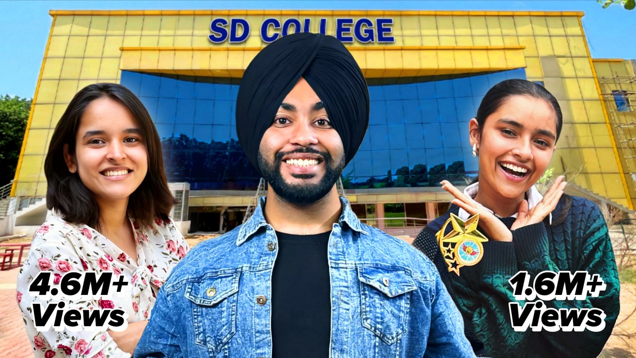 We Explored Most Viral College of Chandigarh ft. SD College