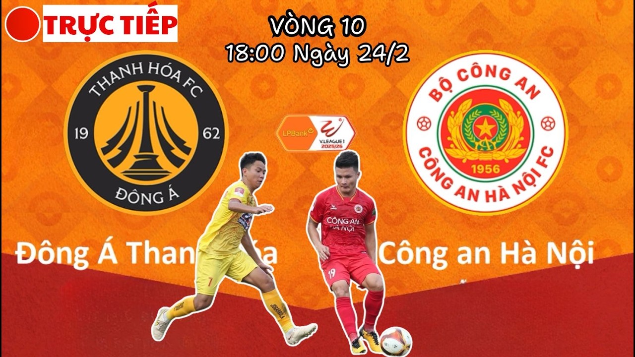 Đông Á Thanh Hóa vs Công An Hà Nội | V.League - Vòng 10 đá bù | Simulation Games Football