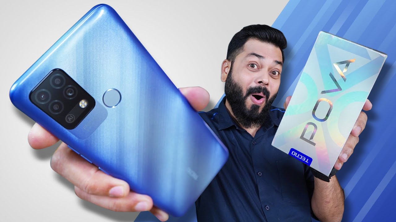 Tecno POVA Unboxing And First Impressions⚡ Helio G80, 6.8” HD+, 6000mAh & More