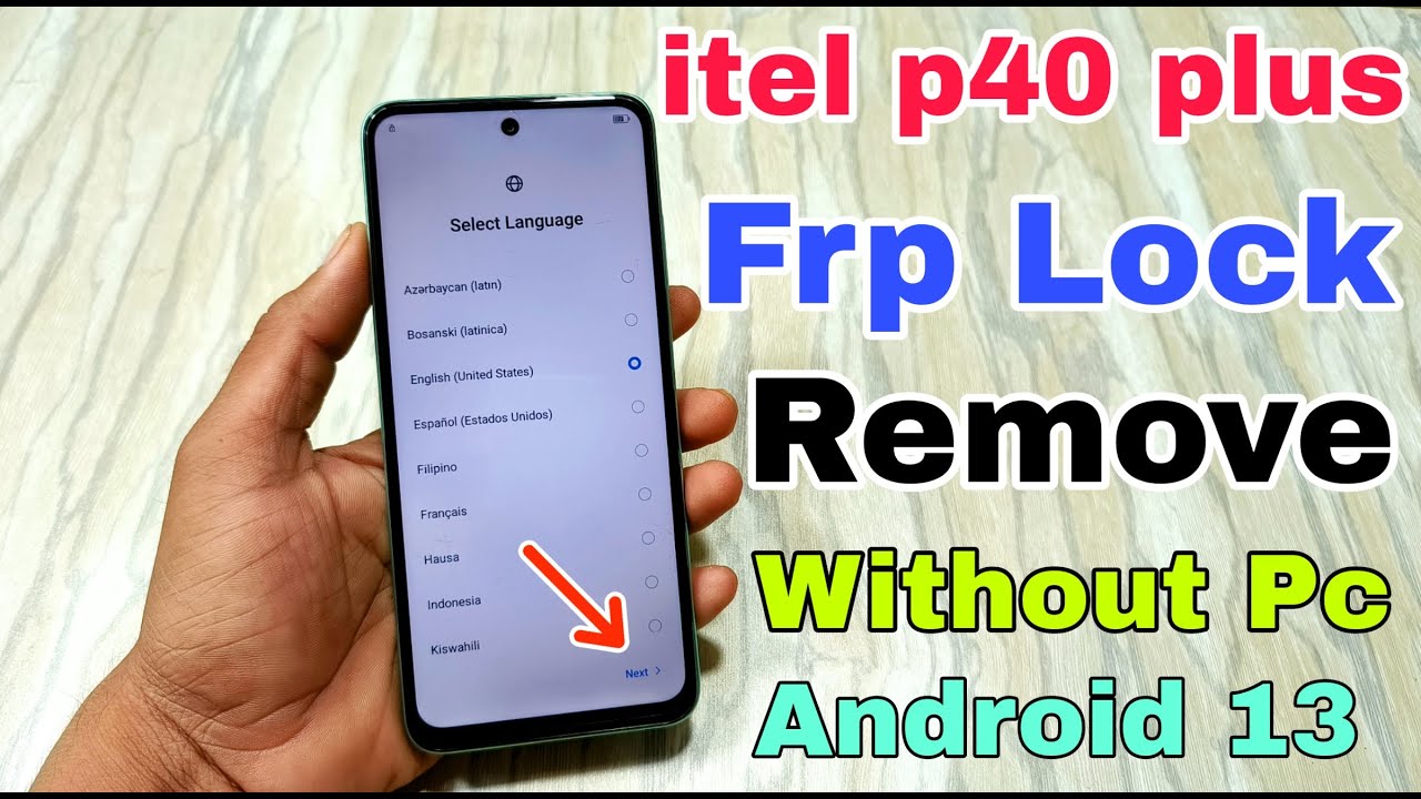 itel p40 plus frp unlock without pc | how to bypass itel p40 plus | itel p683l frp bypass android 13