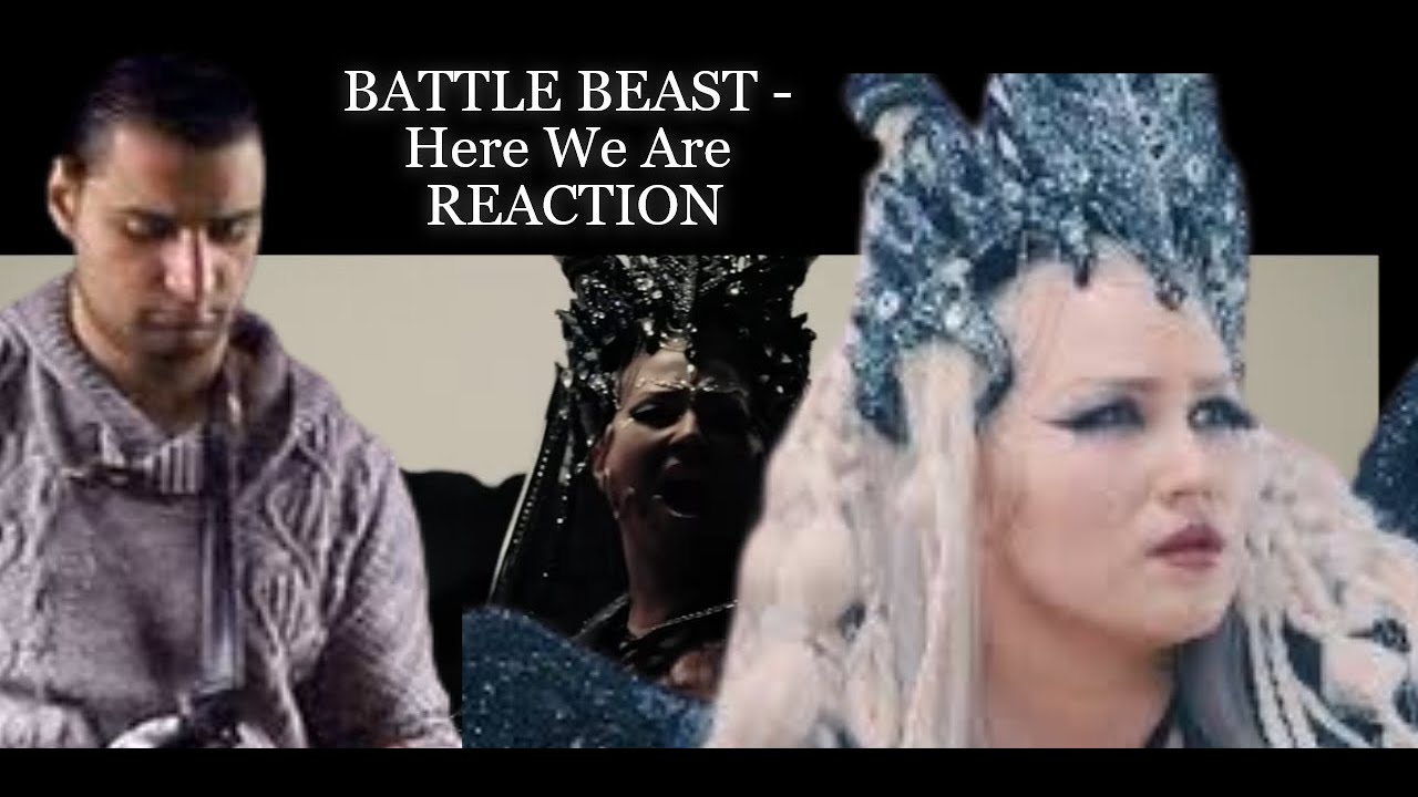 BATTLE BEAST - Here We Are (OFFICIAL MUSIC VIDEO) reaction