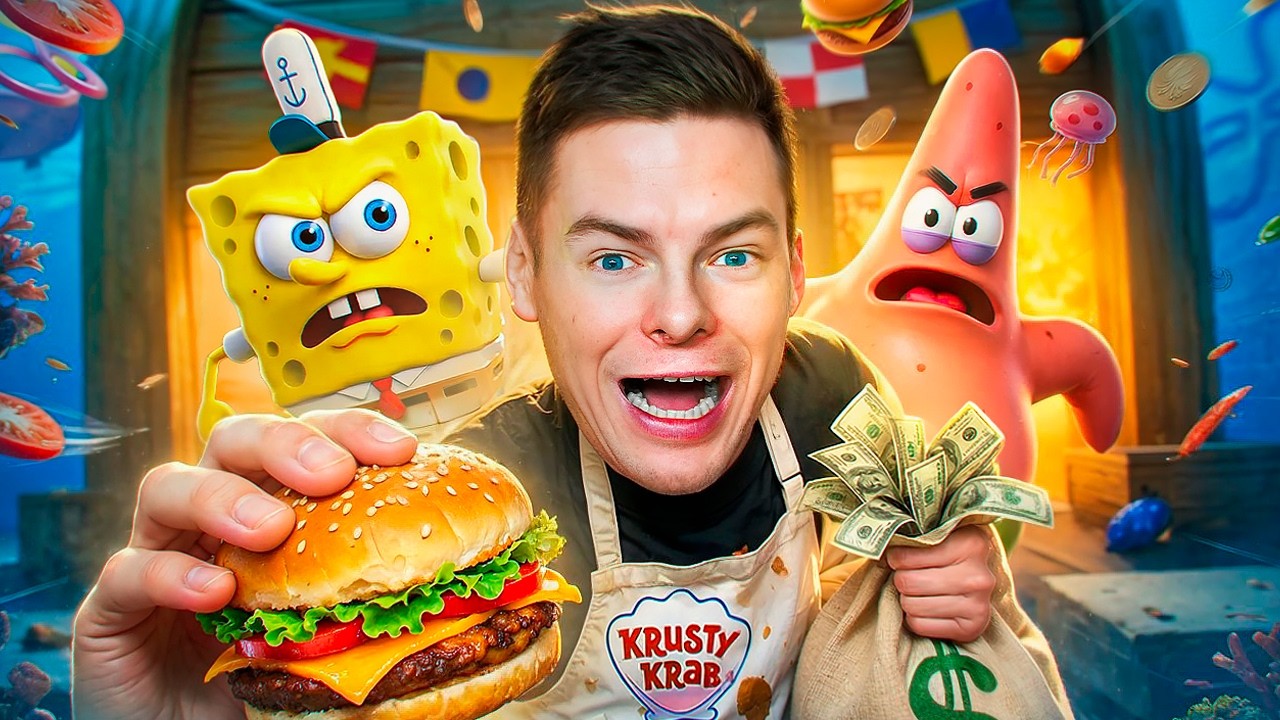 Dokážu UTÉCT před SPONGEBOBEM z EXTRÉMNÍHO Krusty Krabu?! Roblox