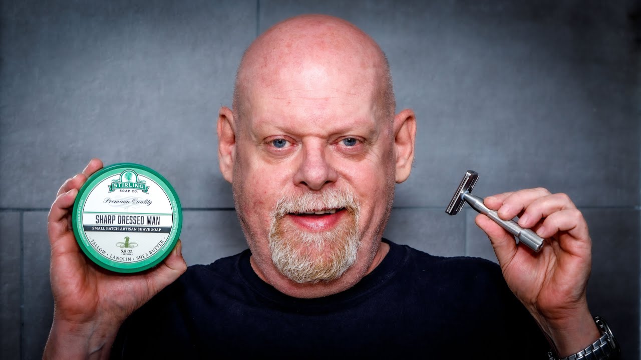 Mr G Head Shave No102 Yaqi Tile Head with Rocket Handle & Stirling Sharp Dressed Man