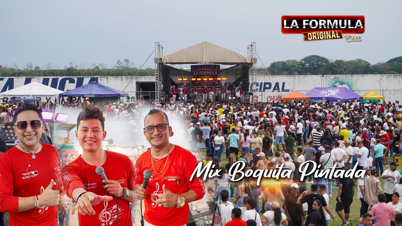 Mix Boquita Pintada - La Formula Original En vivo