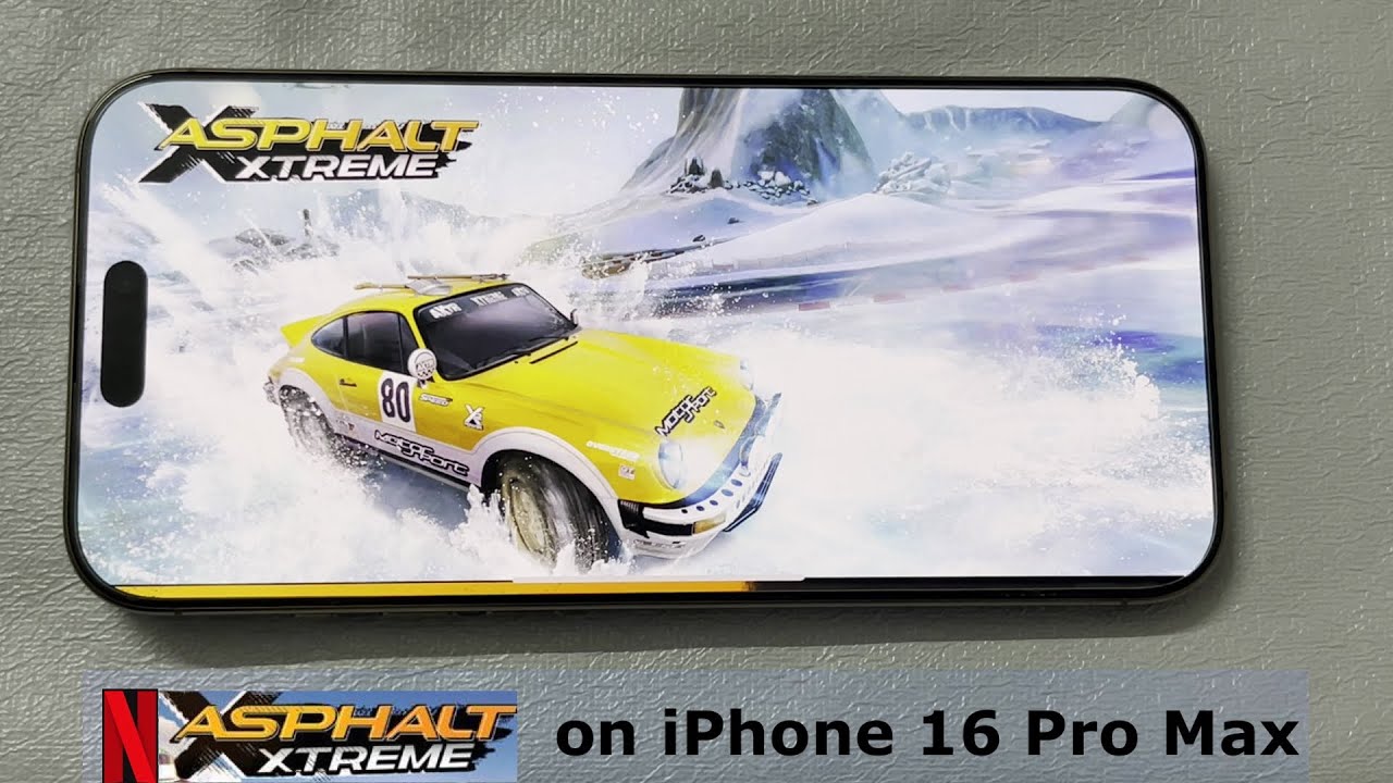 Asphalt Xtreme(Netflix) gameplay on iOS
