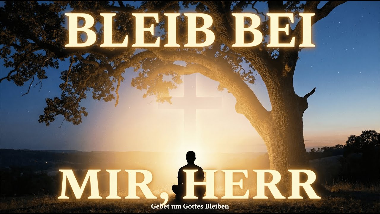 Bleib Bei Mir, Herr – Gebet um Gottes Bleiben | Christliche Musik für Vertrauen