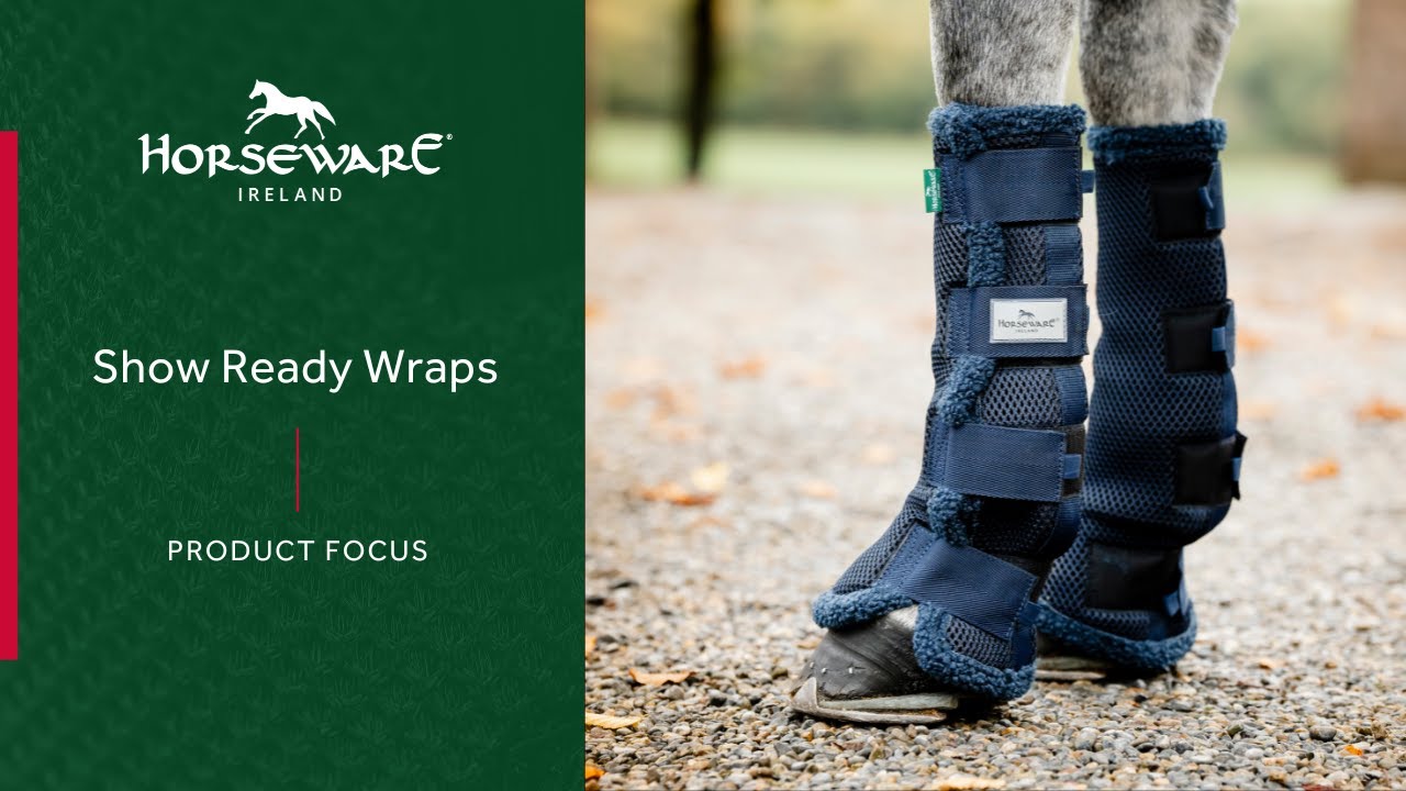 Horseware Show Ready Wraps = Education - Show-Ready Legs