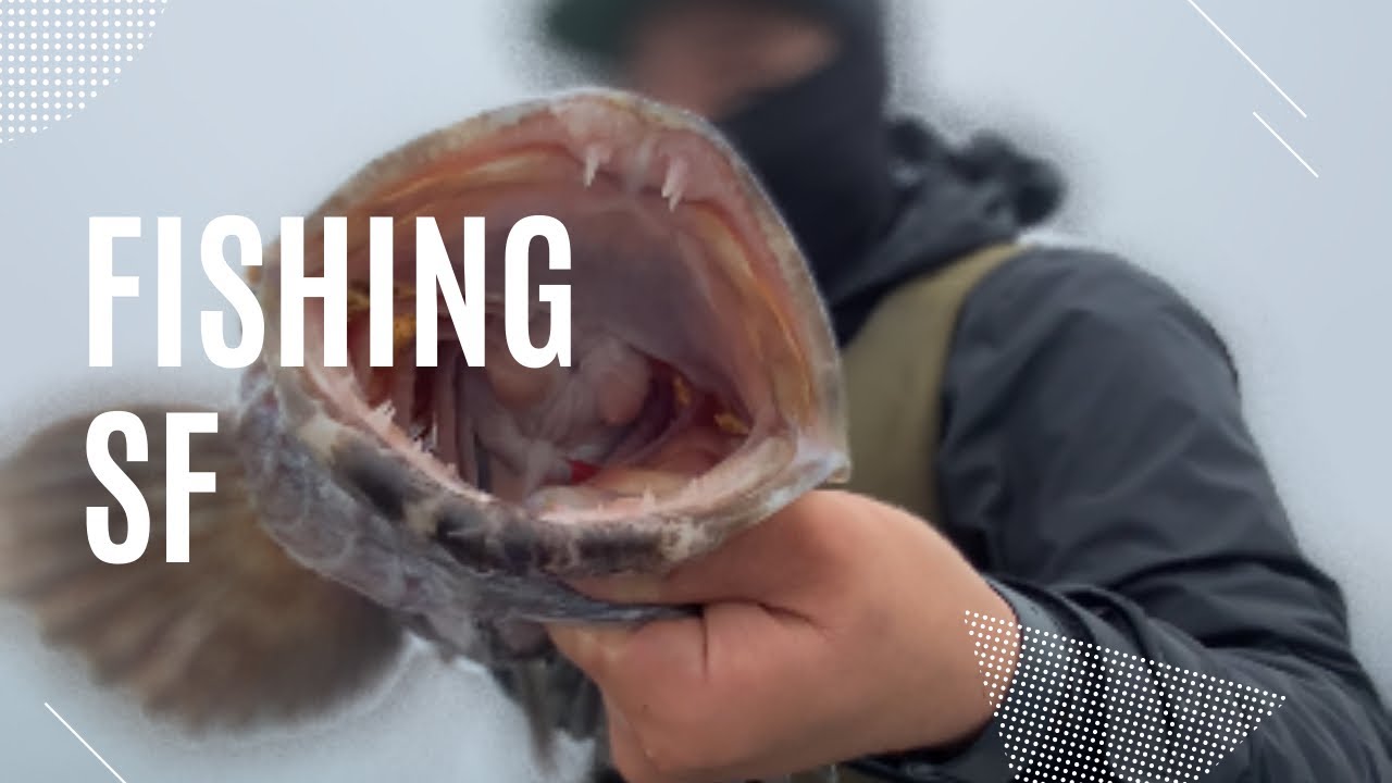 Fishing San Francisco on a jetski