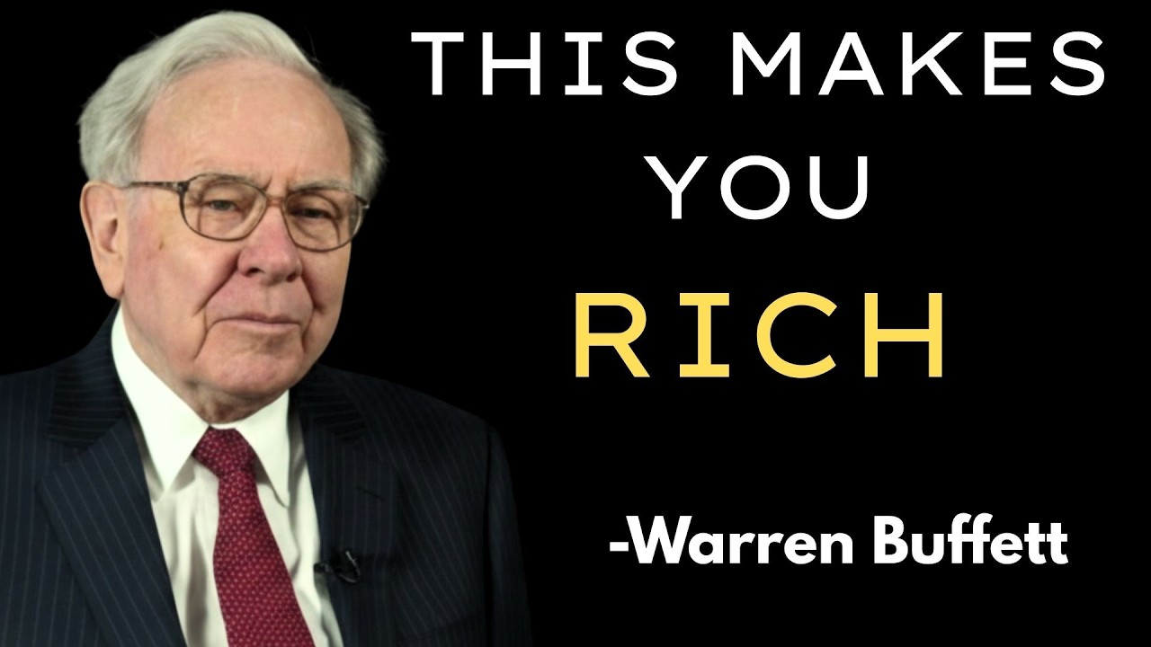 Warren Buffett explains Why Middle Class People Never Escape the Rat Race
