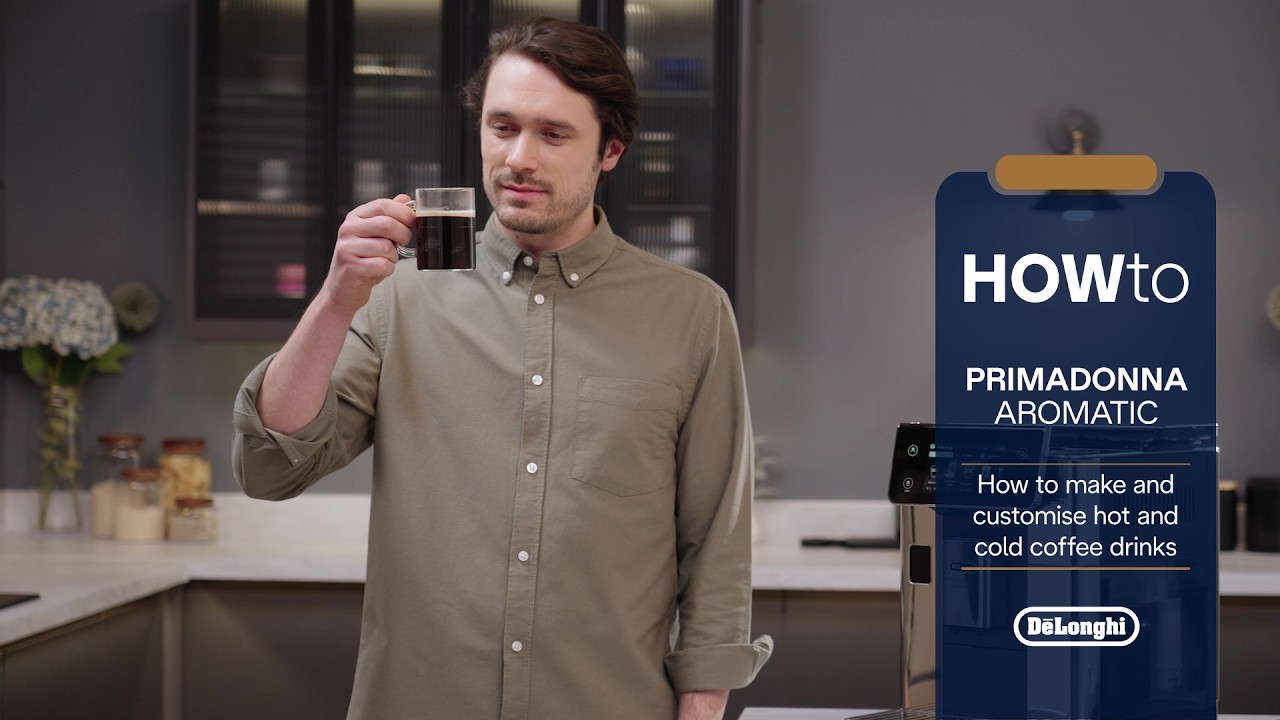 PrimaDonna Aromatic | How to make and customize hot and iced coffee drinks