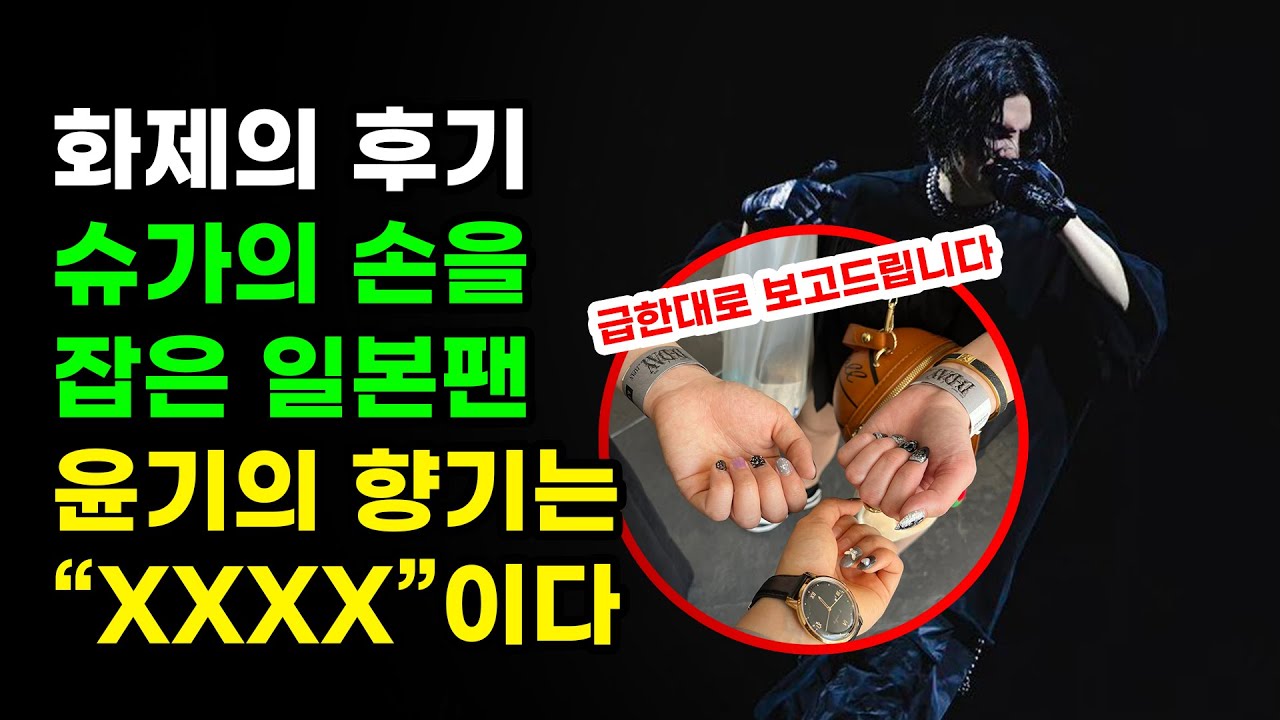 슈가와 손 잡은 일본 팬 생생 후기에 방탄소년단 팬들 난리난 이유 BTS SUGA