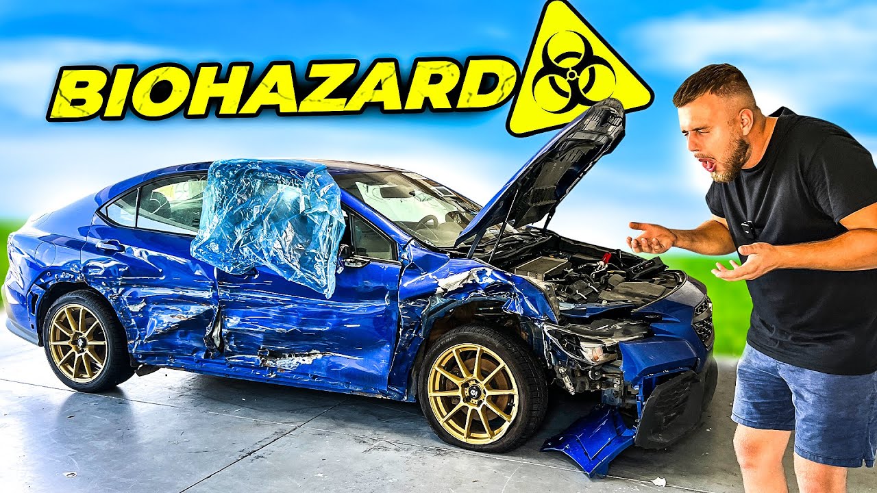 I JUST BOUGHT A WRECKED 2023 SUBARU WRX And IT IS DISGUSTING!!