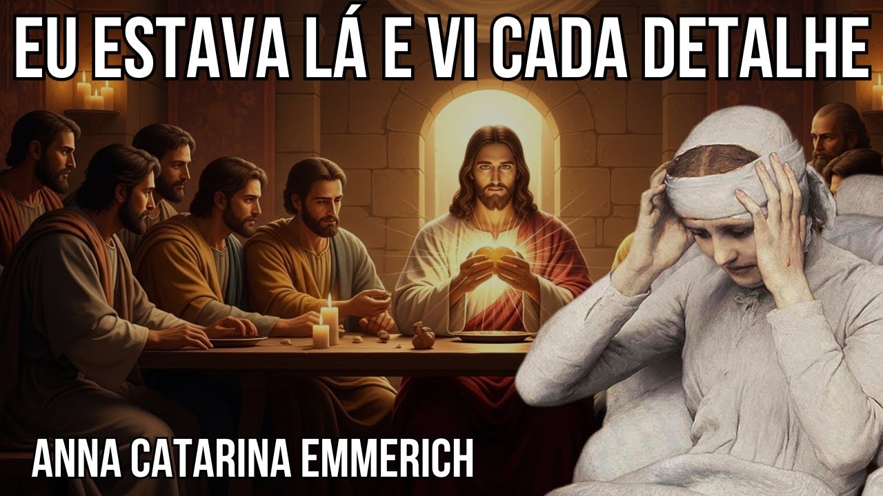 EU ESTAVA NA ÚLTIMA CEIA E VI TUDO -  ANA CATARINA EMMERICH