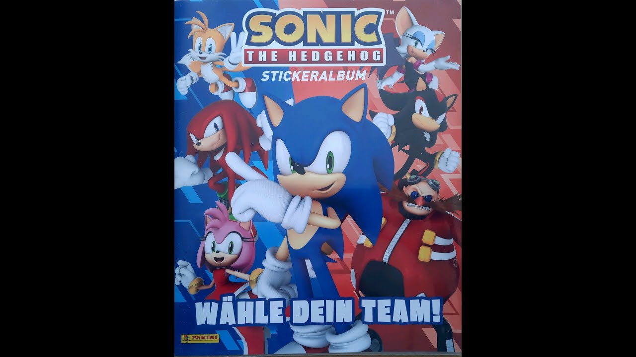 Panini 2024 COMPLETE Sonic the Hedgehog - Shadow Generations sticker album review.