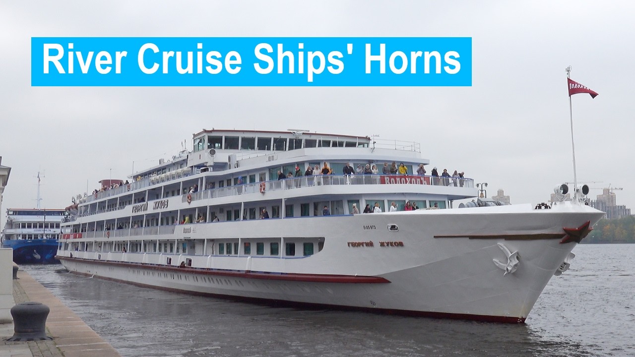 River Cruise Ship Horn Compilation
