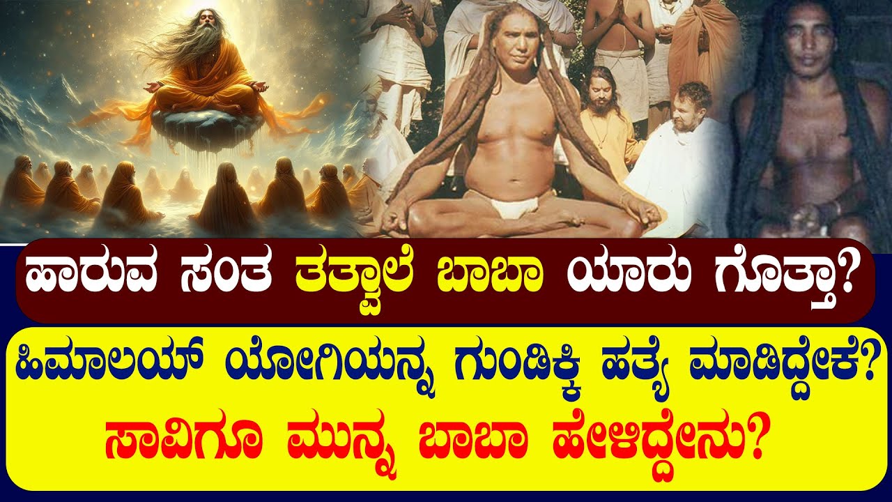 ಹಿಮಾಲಯದ ಯೋಗಿ ತತ್ವಾಲೆ ಬಾಬಾ ಯಾರು ಗೊತ್ತಾ?|STORY OF TATWALE BABA|  EXPLAINED | NAMBIKE |