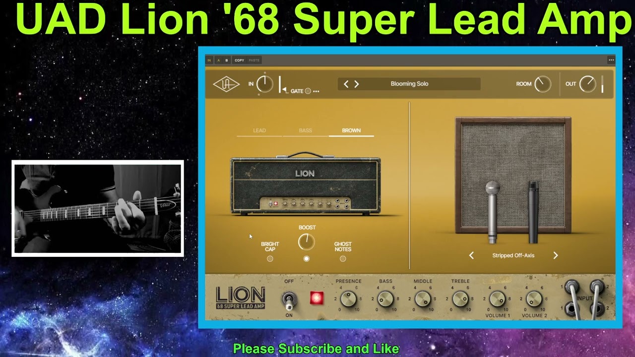 UAD Lion &lsquo;68 Super Lead Amp / Marshall Super Lead 68