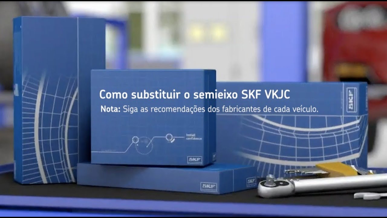 SKF Brasil - Como substituir o semieixo dianteiro SKF VKJC