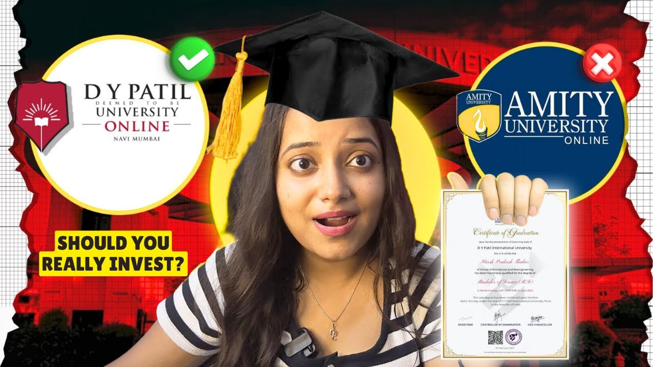 Reviewing Dy Patil Online Courses 2024🔥Should You Really Enroll in DPU Online MBA/BBA??