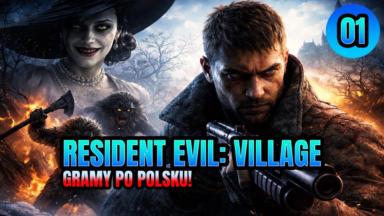 🔴 Resident Evil: Village (1) - Gramy po polsku! [PS5]