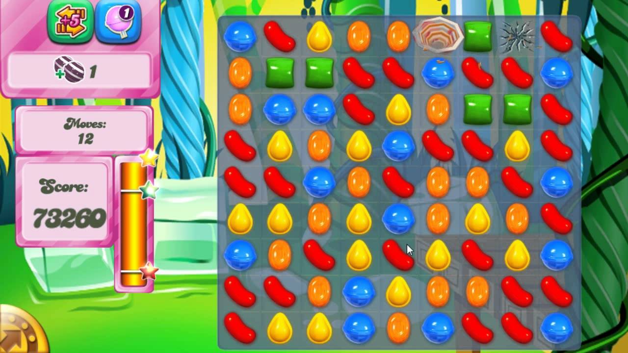 Candy Crush Saga Level 412 No Boosters