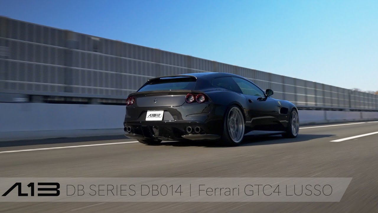 【bond shop Tokyo】Ferrari GTC4 LUSSO on AL13 Wheels【4K】